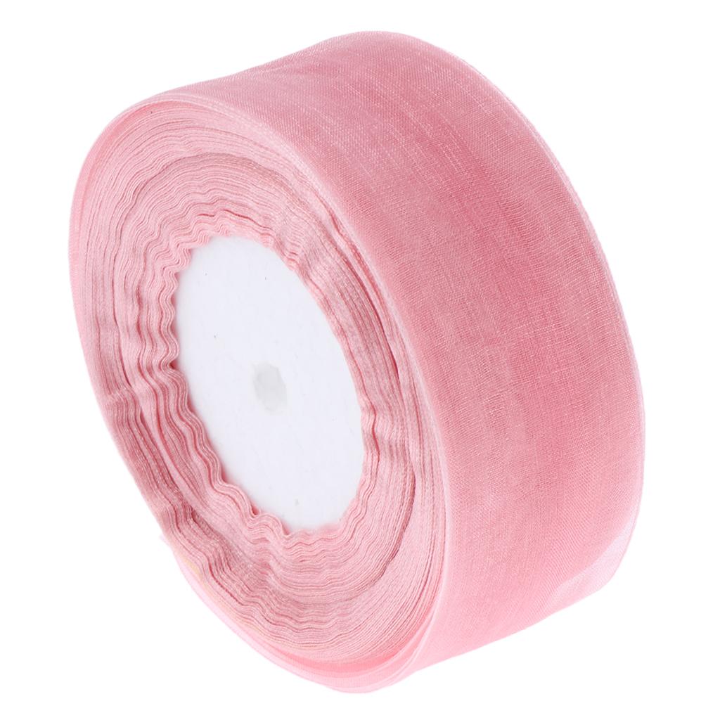 2x Vibrant Ribbon Roll Spool d - огляд і ціна Organza Ribbon Spool