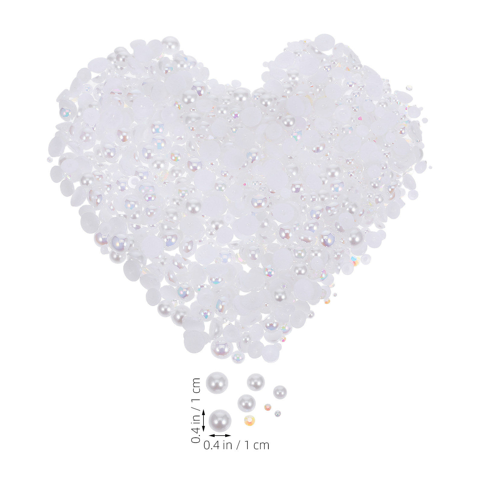 1Pack Pearl Resin Rhinestones  - огляд і ціна Embellishment Glue Craft