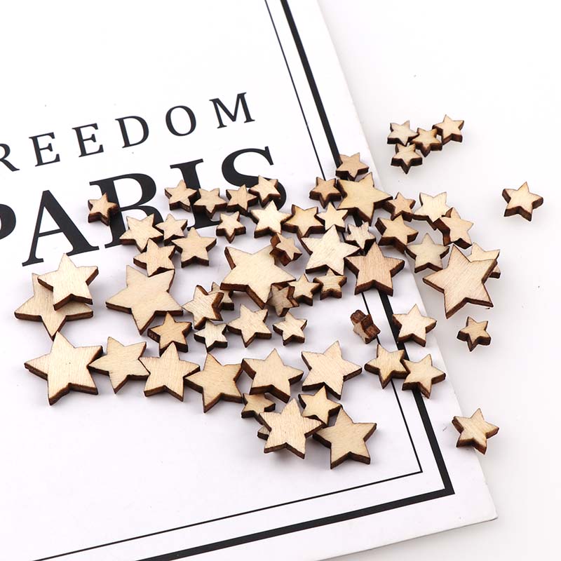 100Pcs DIY Size mixing Pentagr - огляд і ціна Embellishments For Scrapbooking
