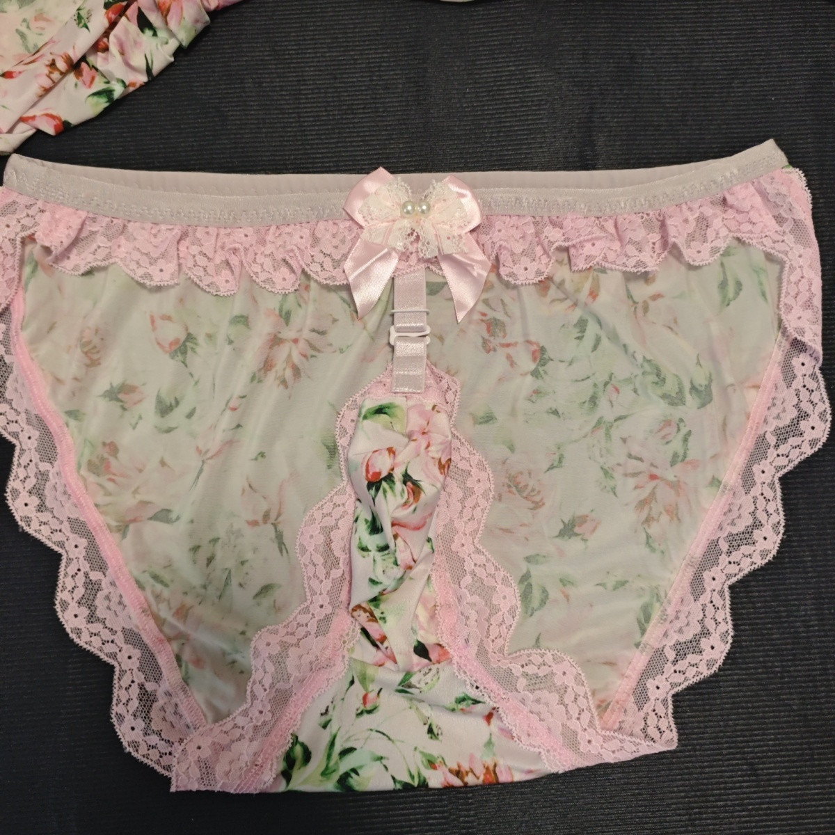 Handmade Floral Sexy Cute Man  - огляд і ціна Elastic Lace Trim