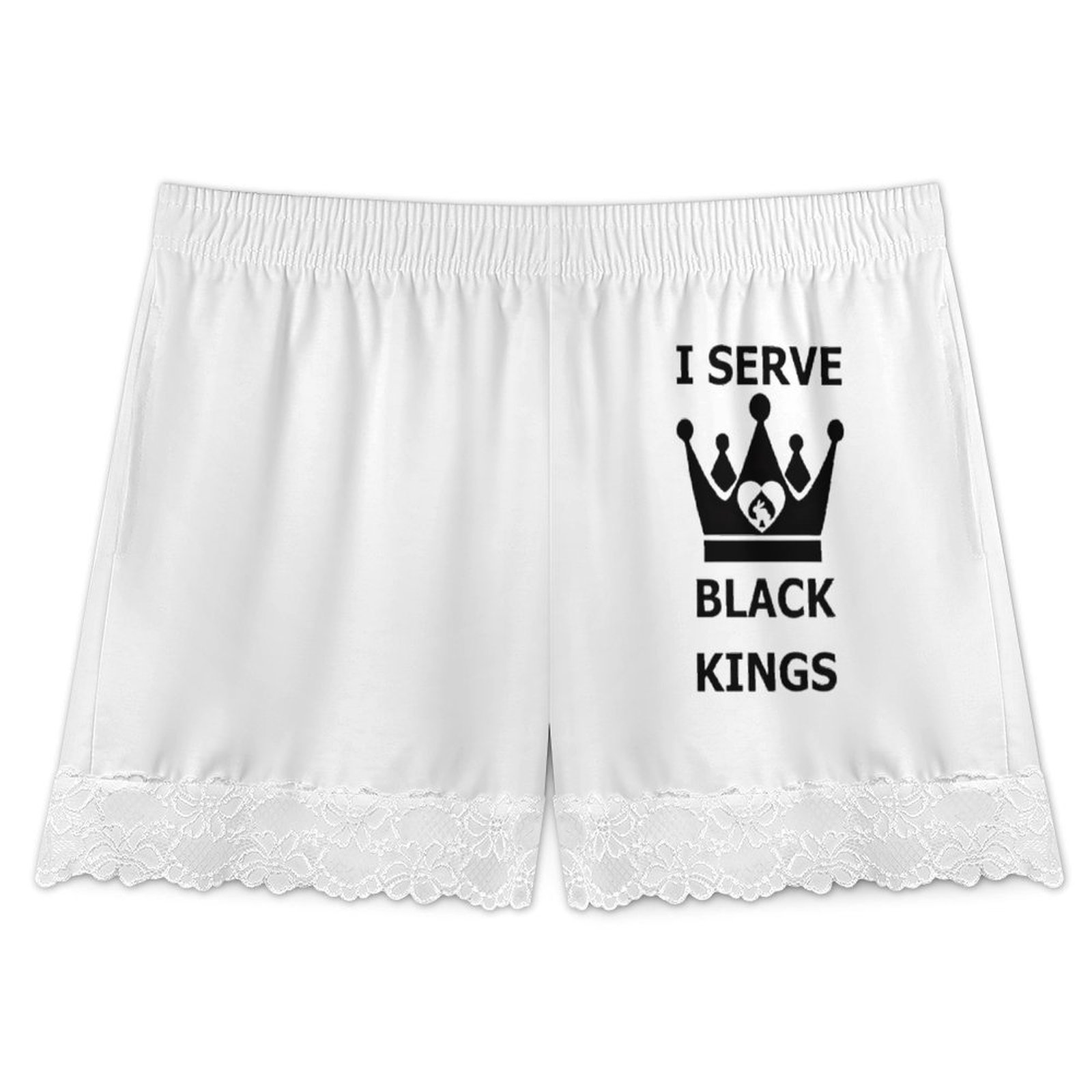 Women's lace trimmed sleep pan - огляд і ціна Elastic Lace Trim