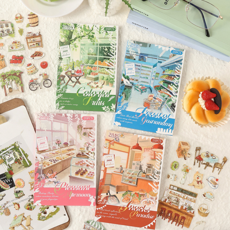 20pcs/lot Die-Cut Stickers wit - огляд і ціна Embellishments For Scrapbooking
