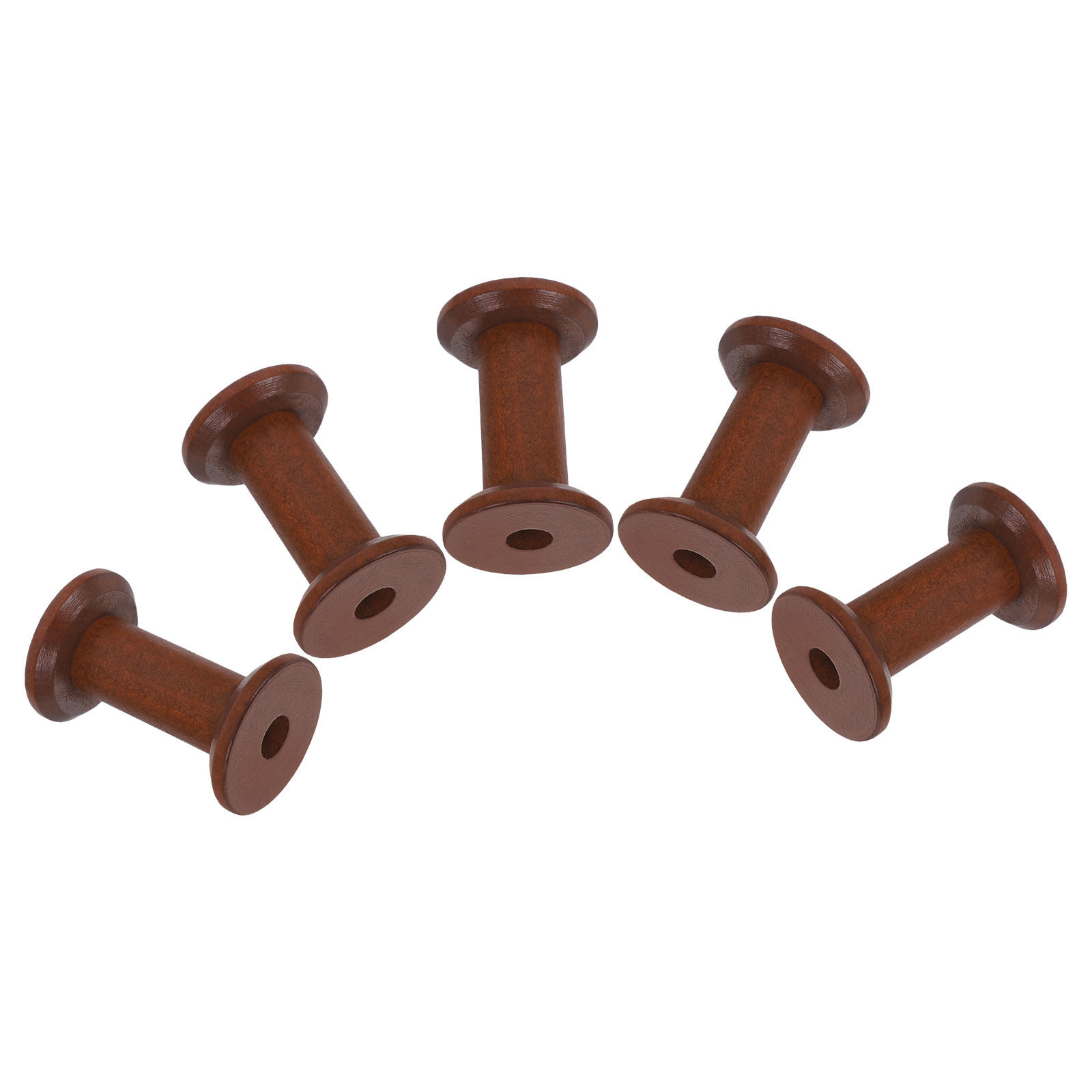 5Pcs Wooden Spools for Thread  - огляд і ціна Embroidery Craft