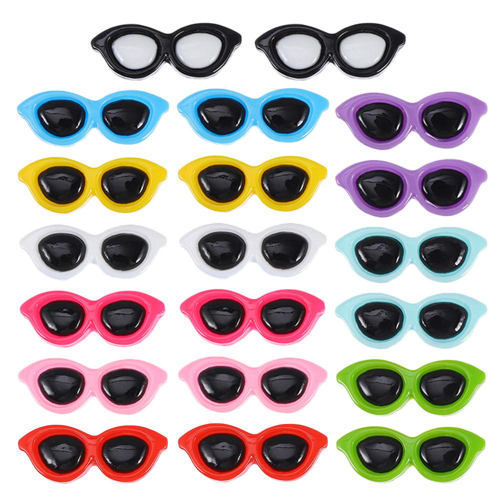 20Pcs Half-Round Mini Sunglass - огляд і ціна Embellishments For Scrapbooking